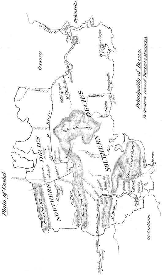 Principality of Decies. To Illustrate Lives of Declan and Mochuda.