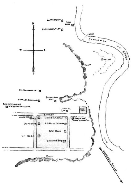 SANGAMON TOWN IN 1831.