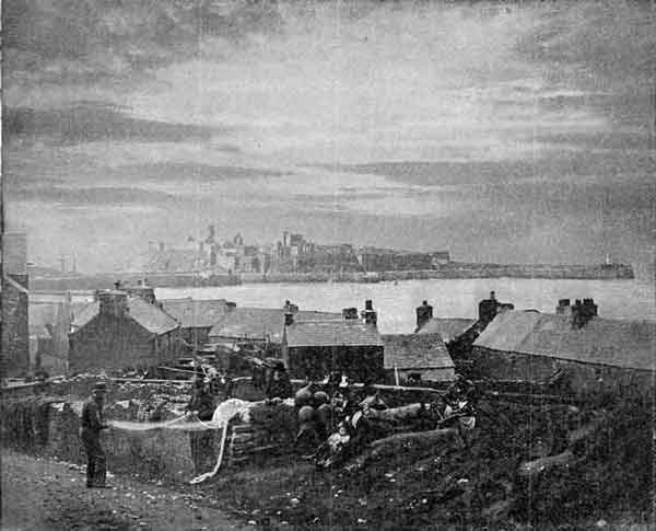 PEEL CASTLE, ISLE OF MAN.