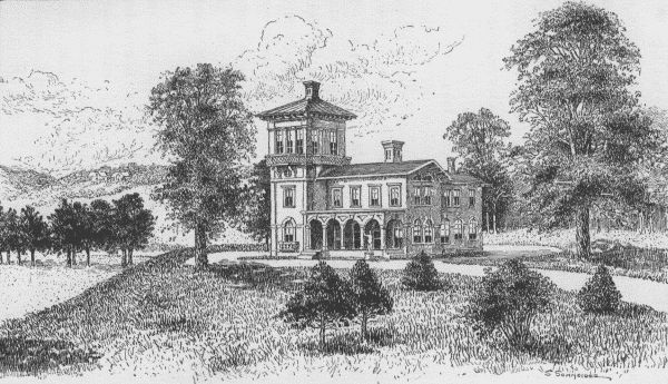 THE HOLT, MR STOCKTON'S HOME NEAR CONVENT. N.J.