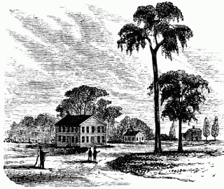 SCHOOL AND PARSONAGE.