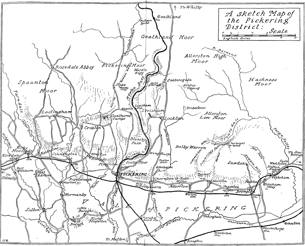 A Sketch Map of the Pickering District