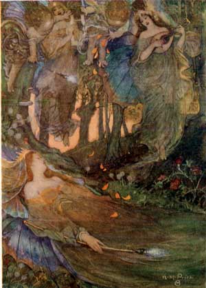 THE FAIRIES SING TITANIA TO SLEEP