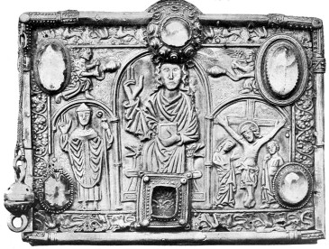 PLATE III  THE SHRINE OF THE CATHACH PSALTER  ELEVENTH CENTURY