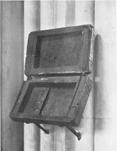 PLATE XVIII  ANCIENT BOOK-BOX IN EXETER CATHEDRAL