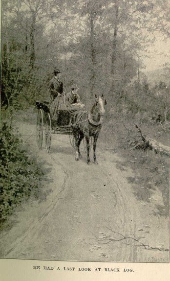 He had a last look back at Black Log.