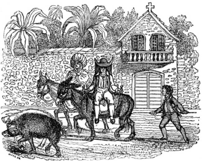 PEASANTS OF ST. MICHAEL PROCEEDING TO DEL GADO.