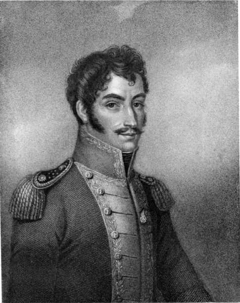 SIMON BOLIVAR, EL LIBERADOR (AS A YOUNG MAN).