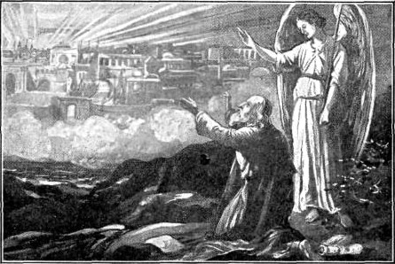 THE HOLY CITY DESCENDS  "Behold, the tabernacle of God is with men." Rev 21:3.