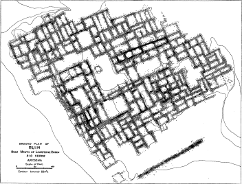 ground plan of ruin