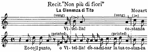 Recit. Non più di fiori, La Clemenza di Tito, Mozart