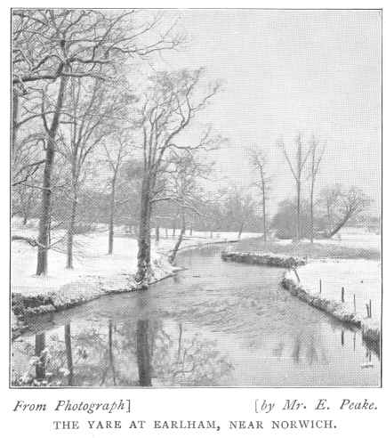 The Yare at Earlham, near Norwich.  By Mr. E. Peake