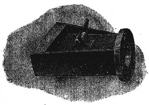 Fig. 1.—Skimmer, with flange for attachment to skimmer-pipe.