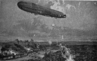 Zeppelin postcard