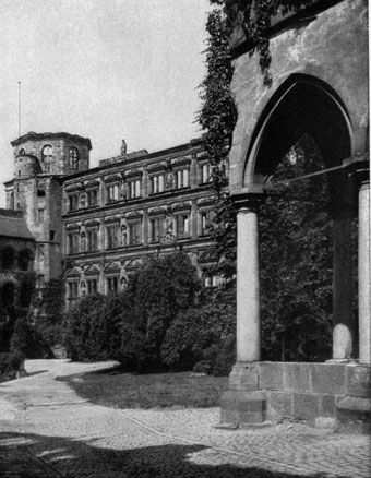 Court in the Castle at Heidelberg