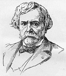 EDMOND DE GONCOURT.  From a photograph by Nadar, 1892.