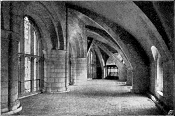 TRIFORIUM OF THE CHOIR, LOOKING EAST.