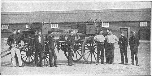 Telegraph Section of the Royal Engineers. Photo by Elliott & Fry