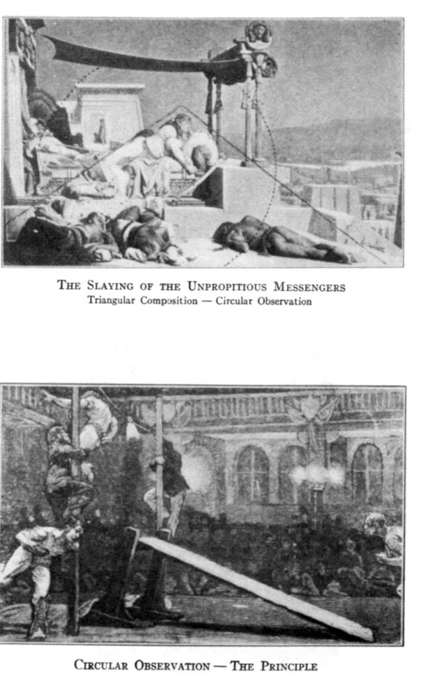 Circular Observation--The Principle; The Slaying of the Unpropitious Messengers (Triangular Composition--Circular Observation)