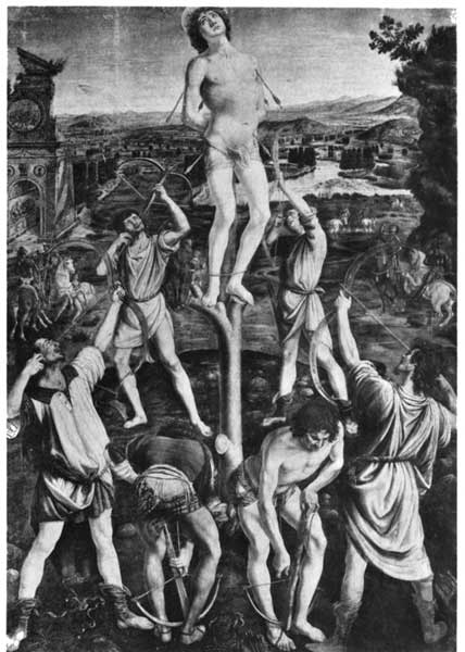 THE MARTYRDOM OF S. SEBASTIAN