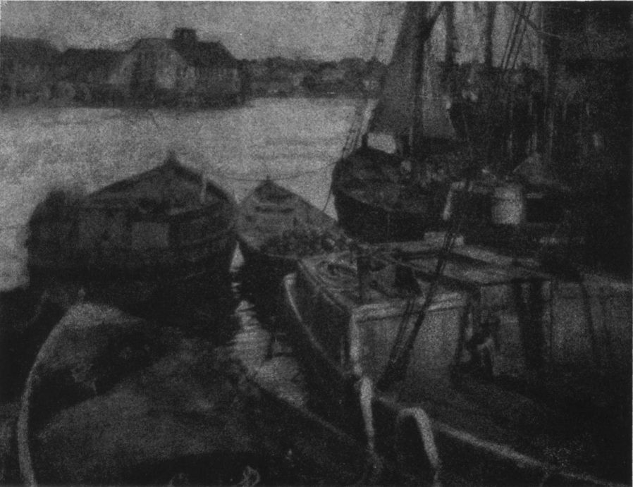 SEINE BOATS, By William B. Imlach, New York City