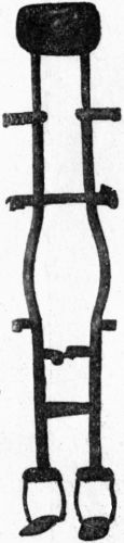 Fig. 215.—Thomas' Double Splint for Tuberculous disease of Spine.