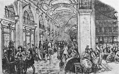 Florian's Famous Caffè in the Piazza di San Marco, Venice, Nineteenth Century