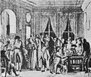 Richter's Coffee House in Leipsic—Seventeenth Century