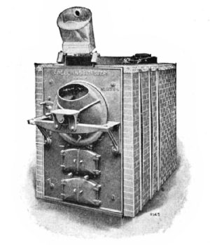 Burns Coal Roaster with Brickwork Setting