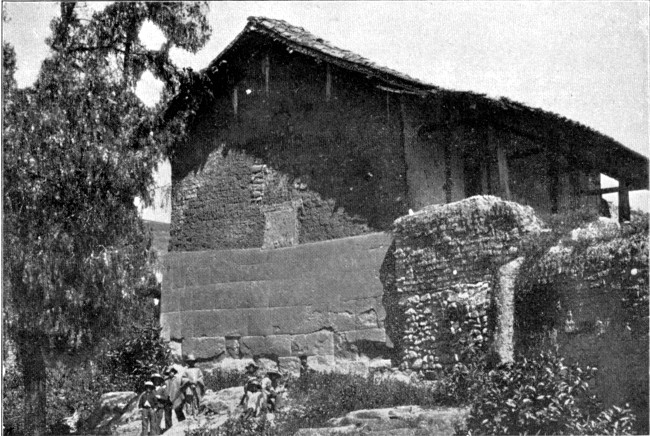 ATAHUALPA'S HOUSE, CAXAMARCA.  See page 260.