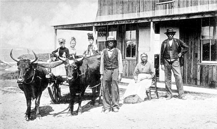 Gay Head Indians and Rustic Conveyance.