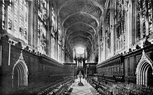 KING'S COLLEGE CHAPEL, CAMBRIDGE