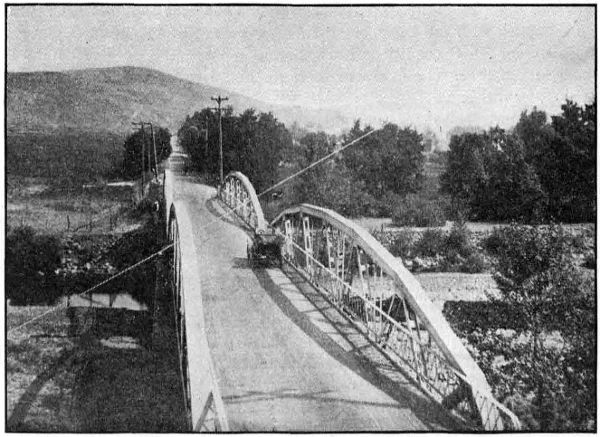 ON THE PAVED ROAD BETWEEN PENDLETON AND ADAMS IN UMATILLA COUNTY. PAVED IN 1917