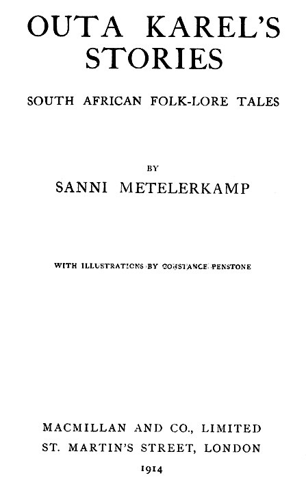 Original Title Page.