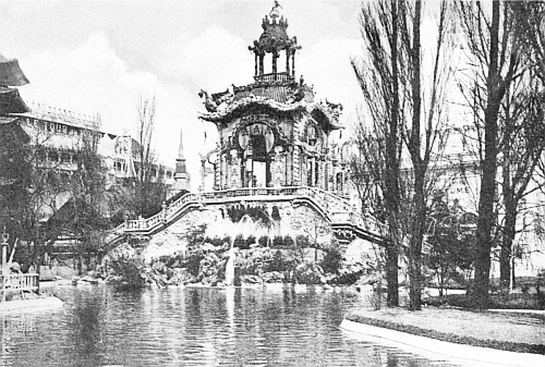 THE LUMINOUS PALACE Champ De Mars, Paris, 1900