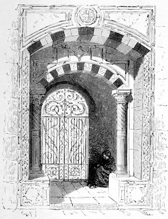 THE GATEWAY OF A SPANISH MANSION.  Page 26.