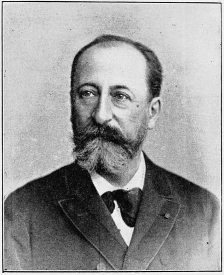 CAMILLE SAINT-SAËNS portrait signed
