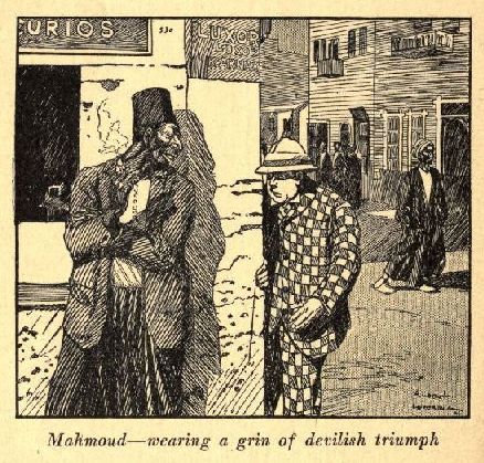 <I>Mahmoud--wearing a grin of devilish triumph</I>