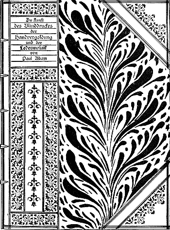 Fig. 75—Half-calf extra tooled in blind.