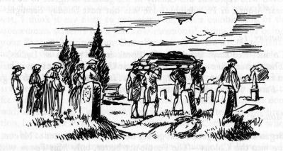 graveyard scene