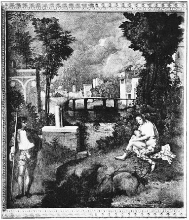 PALAZZO GIOVANELLI—GIPSY AND SOLDIER  By Giorgione