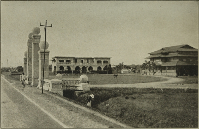 VIEW IN ILOILO, ILOILO, SHOWING HIGH SCHOOL GROUNDS.