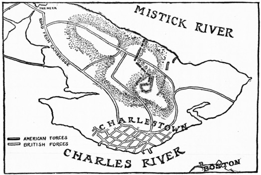 GILBERT SCARLETT’S MAP, AS REVISED BY HIM AFTER THE BATTLE