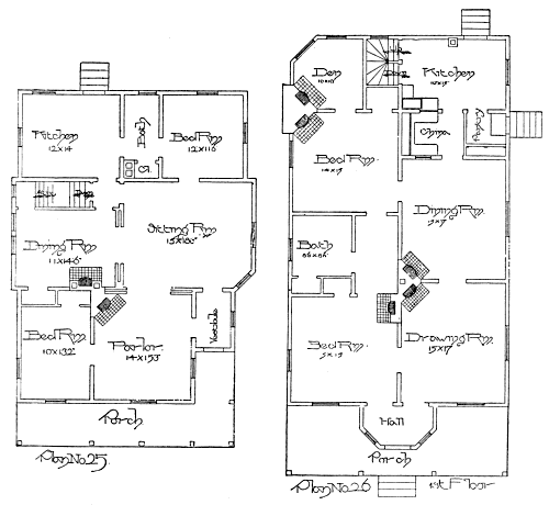 Plan No. 25 and Plan No. 26