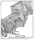 Fig. 139—Glacial features on the eastern slopes of the Cordillera Vilcapampa.