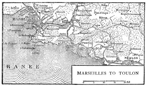 MARSEILLES TO TOULON