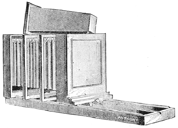 THE COPYING AND ENLARGING AND REDUCING CAMERA. FIG. 13.