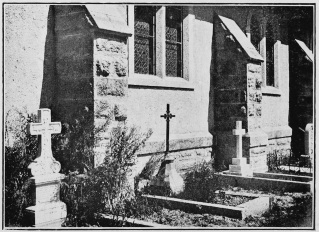 The last resting place at Zermatt of some English climbers. To face p. 11.