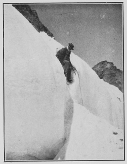 A very tame Bergschrund. By Mr. Leonard Rawlence.