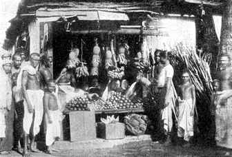 Fruchtladen in Colombo.